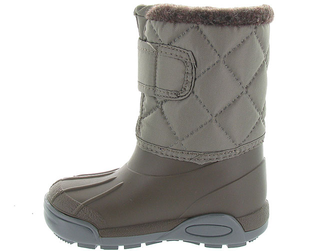 Babybotte apres ski bottes fourrees xtreme taupe1334908_4
