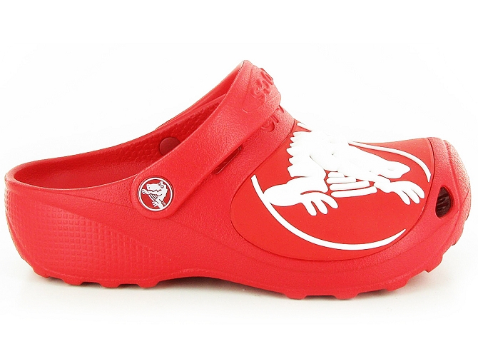 Crocs chaussons et pantoufles gabe rouge