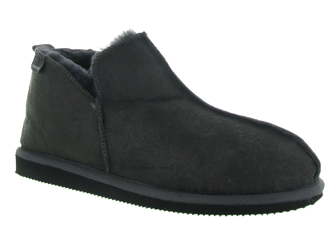 chaussons et pantoufles - Montant - homme - Nubuck - Anthracite - Shepherd of sweden ab
