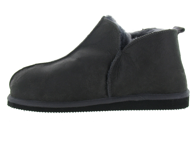 chaussons et pantoufles - Montant - homme - Nubuck - Anthracite - Shepherd of sweden ab1431303_4