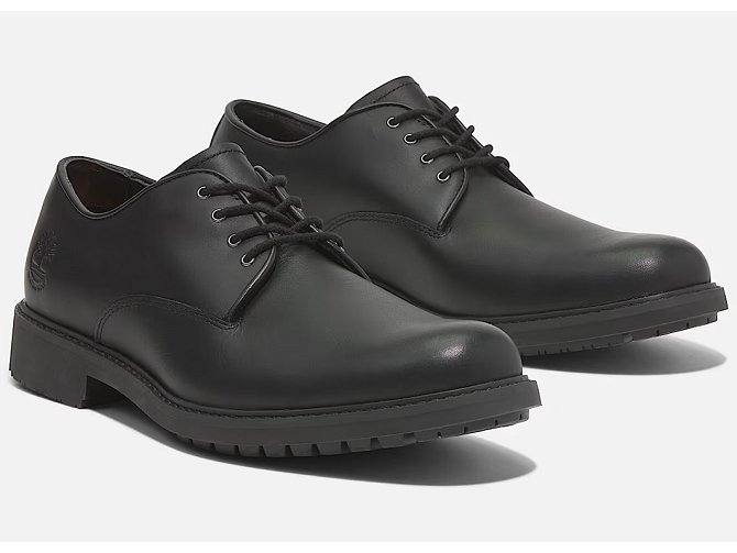 chaussures a lacets - Confort et décontracté - homme - Cuir - Noir - Timberland