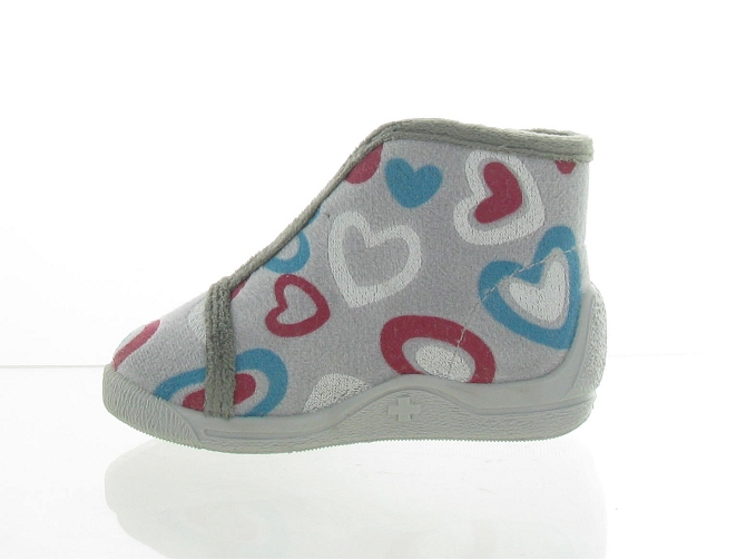 Bellamy chaussons et pantoufles malte gris1793302_4