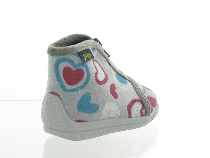 Bellamy chaussons et pantoufles malte gris1793302_5