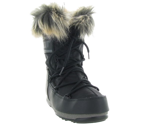 Moon boot apres ski bottes fourrees mb w.e monaco low noir1891007_3