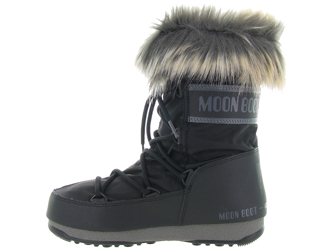 Moon boot apres ski bottes fourrees mb w.e monaco low noir1891007_4