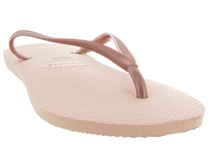 nu pieds - Entre doigt & Tong - femme - Nylon - Rose - Havaianas1976308_4