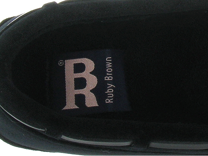 chaussons et pantoufles - Ballerines - femme - Toile  - Noir - Ruby brown2030701_6