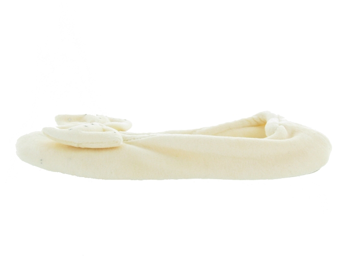 chaussons et pantoufles - Ballerines - femme - Toile  - Beige - Isotoner2040205_4