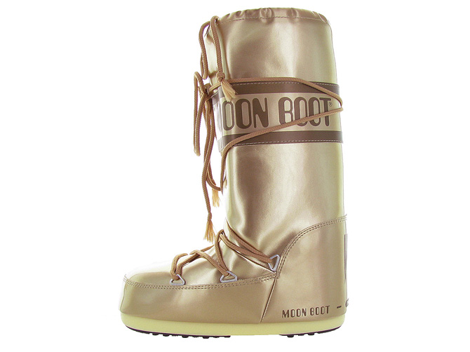 Moon boot apres ski bottes fourrees mb vinil met or2079002_4