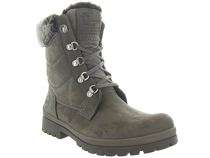 Panama jack apres ski bottes fourrees tuscani gris