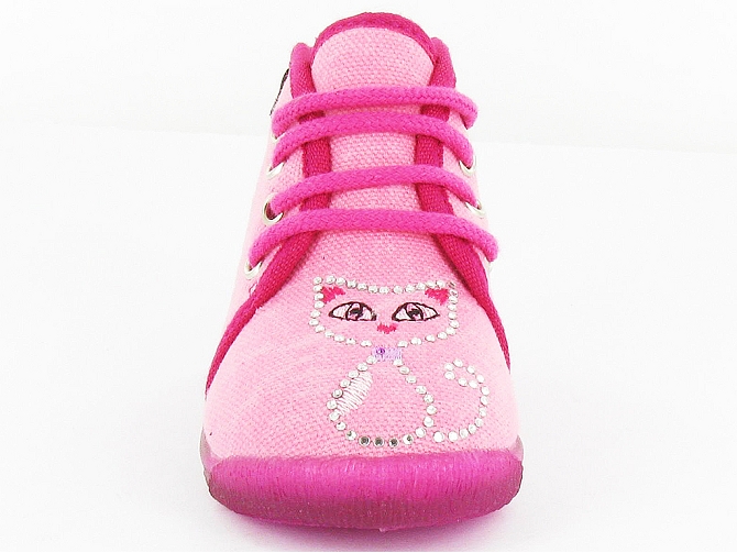 Bellamy chaussons et pantoufles damas rose3115101_3