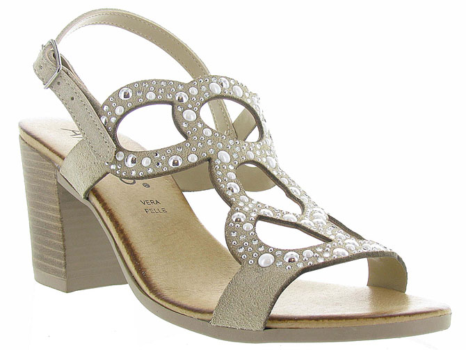 Armando nu pieds 12778cw beige