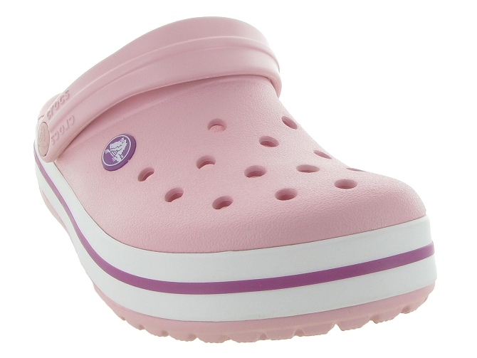 Crocs sandales et nu pieds crocband rose pale3167404_3