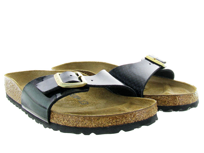 Birkenstock nu pieds madrid magic snake noir