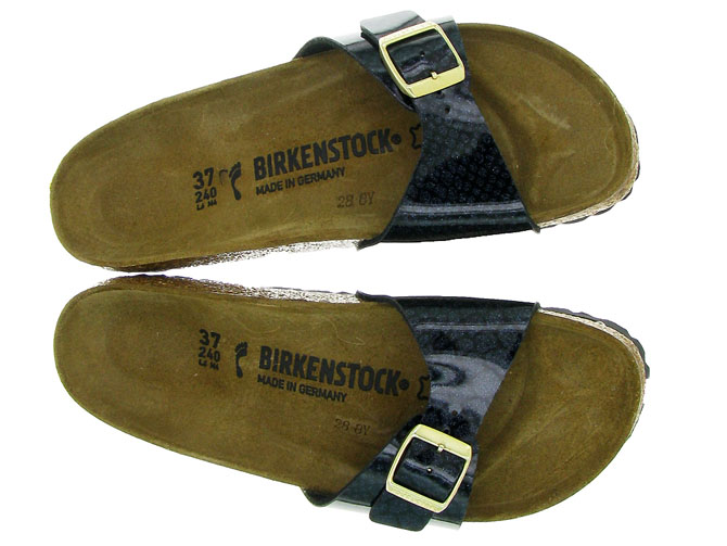 Birkenstock nu pieds madrid magic snake noir3169801_2