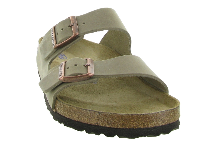 nu pieds - Mules et Tongs - homme - Cuir - Gris - Birkenstock3171005_3