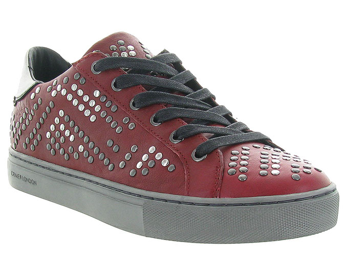 Crime london baskets et sneakers 25124aa1 rouge