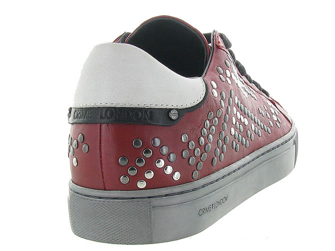 Crime london baskets et sneakers 25124aa1 rouge3178901_5