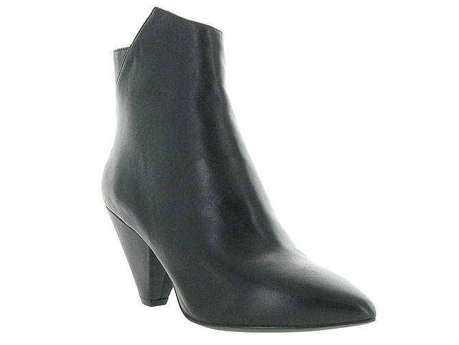 bottines et boots - Classique & Chic - femme - Cuir - Noir - Bruno premi3186901_3