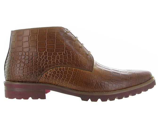 bottines et boots - Chelsea - homme - Cuir - Marron - Kdopa3191701_2