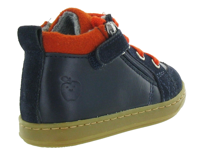 chaussures bebe du 18 au 27 -  - bebe garcon - Cuir - Bleu - Shoo pom3194708_4