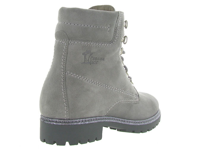 Panama jack bottines et boots panama 03 glitter b2 gris3206201_5