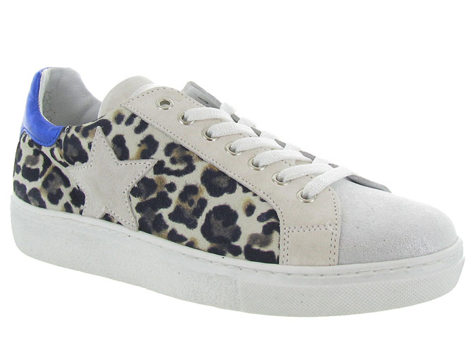 basket reqins femme leopard
