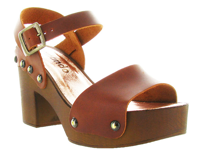 Armando nu pieds 285 marron