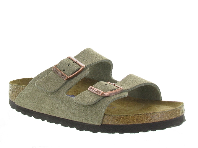 sandales et nu pieds - Mule Sabot - femme - Synthétique - Gris - Birkenstock