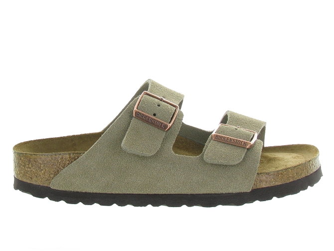 sandales et nu pieds - Mule Sabot - femme - Synthétique - Gris - Birkenstock3234501_2