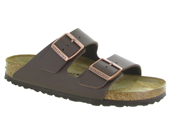 sandales et nu pieds - Mule Sabot - femme - Synthétique - Marron - Birkenstock