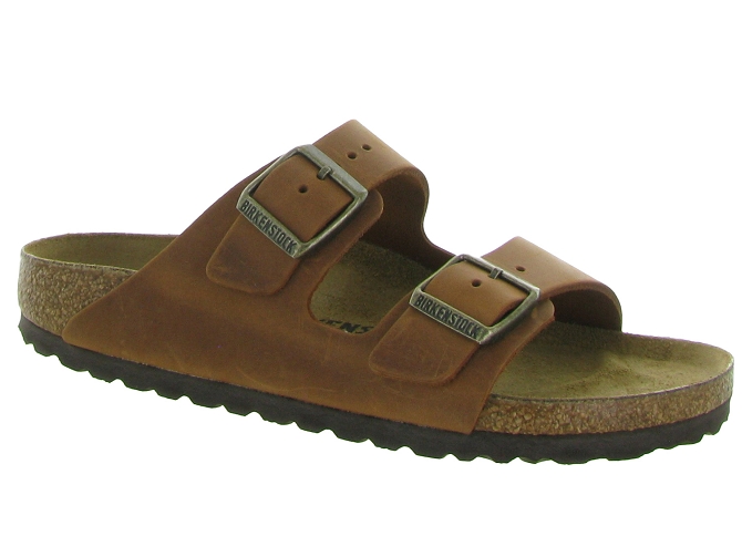 sandales et nu pieds - Mule Sabot - femme - Synthétique - Marron - Birkenstock