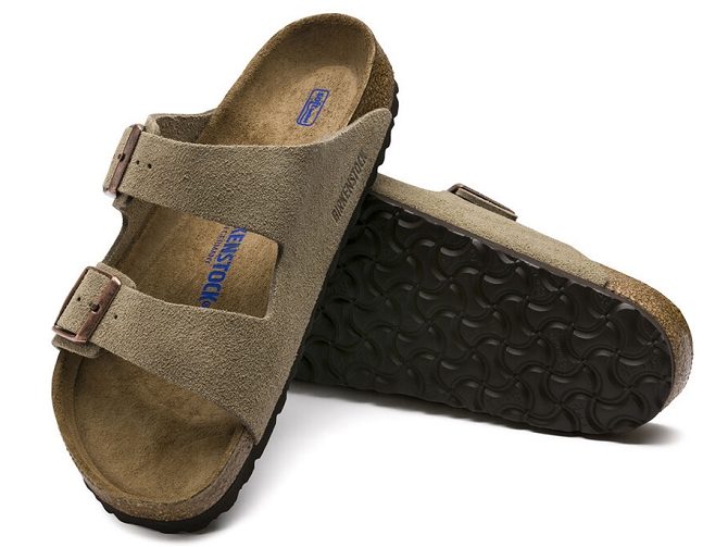 nu pieds - Mules et Tongs - homme - Cuir - Gris - Birkenstock3234702_2