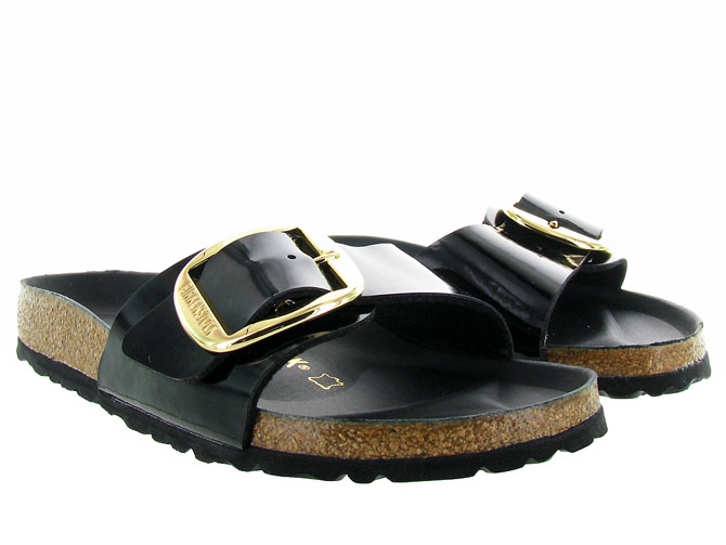 sandales et nu pieds - Mule Sabot - femme - Synthétique - Noir - Birkenstock