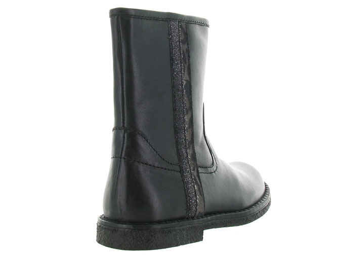 bottines et boots -  - junior fille - Cuir - Noir - Apples and pears3250501_5