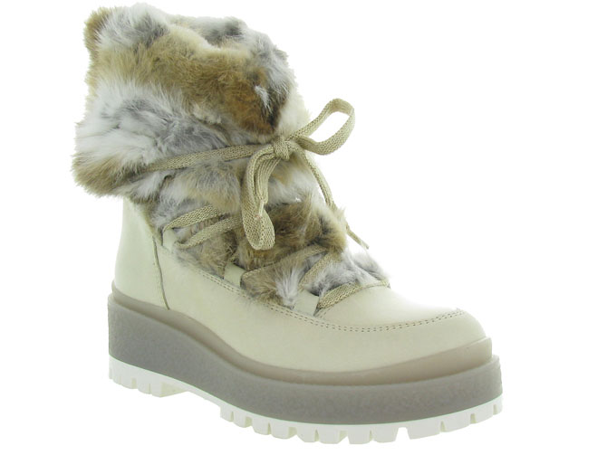 Armando apres ski bottes fourrees 48048 ecru