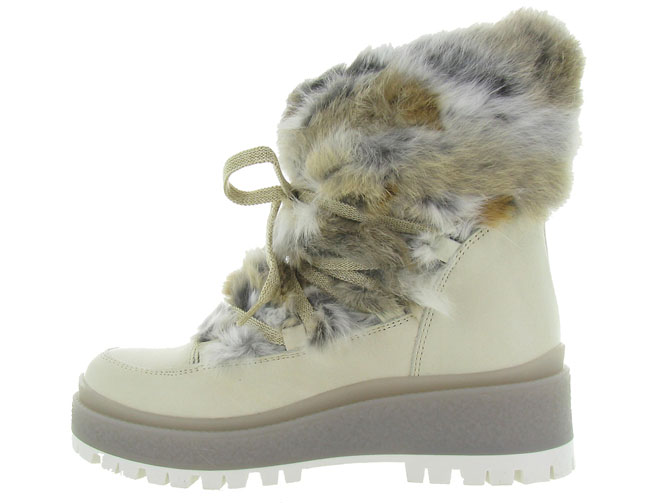 Armando apres ski bottes fourrees 48048 ecru3253501_4