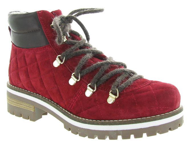 Armando apres ski bottes fourrees my 37011 yl rouge