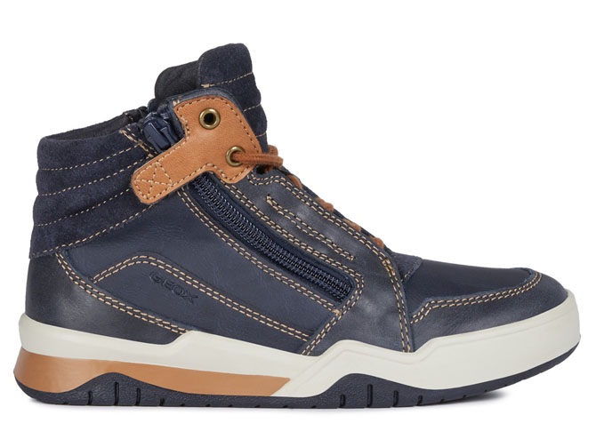 chaussures a scratch -  - junior garcon - Synthétique - Bleu Marine - Geox3258101_2