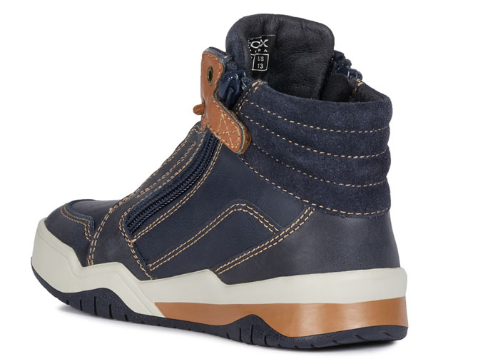 chaussures a scratch -  - junior garcon - Synthétique - Bleu Marine - Geox3258101_4