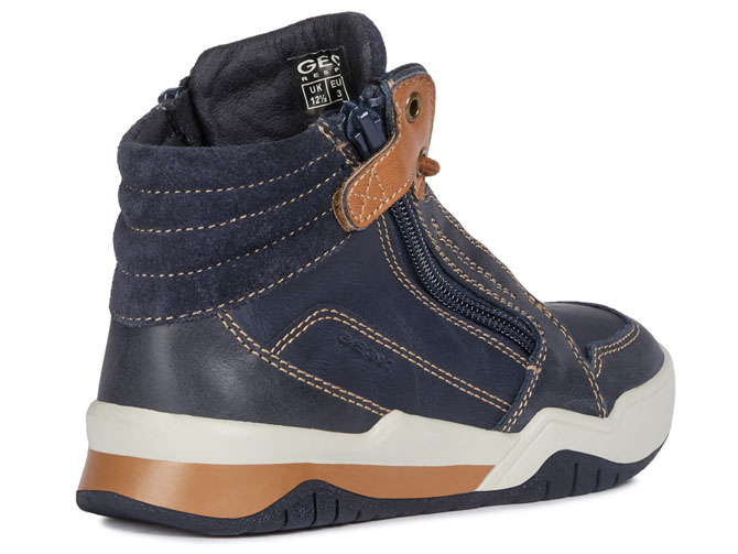 chaussures a scratch -  - junior garcon - Synthétique - Bleu Marine - Geox3258101_5