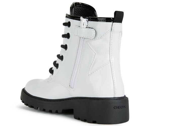 bottines et boots -  - junior fille - Synthétique - Blanc - Geox3259810_4