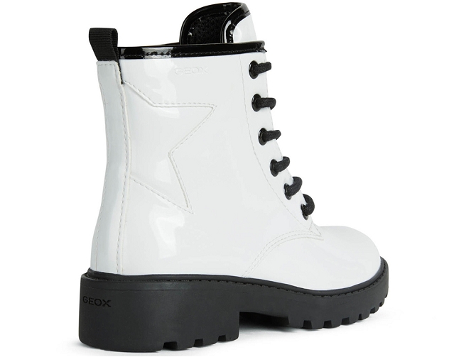 bottines et boots -  - junior fille - Synthétique - Blanc - Geox3259810_5