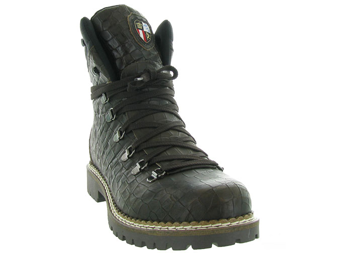 apres ski bottes fourrees - Chaussures neige - homme - Cuir - Noir - New italia shoes3265001_3