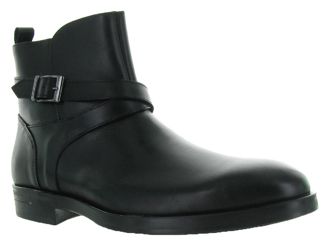 bottines et boots - Casual  - homme - Cuir - Noir - Nicola benson franzini