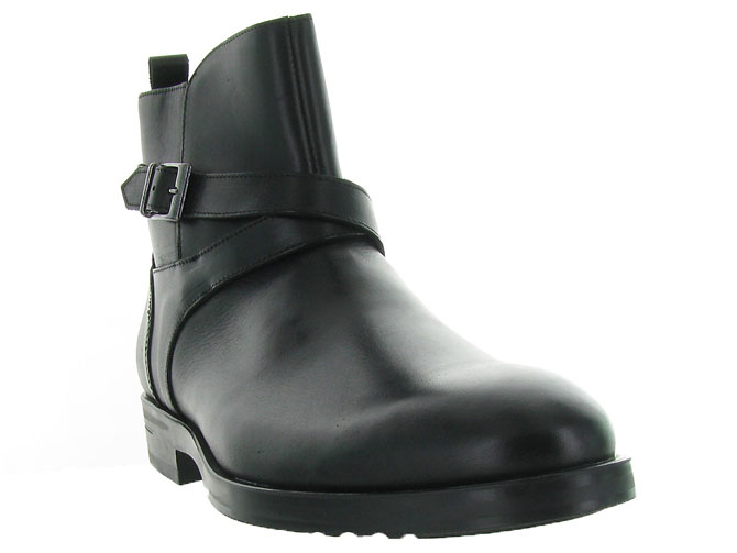 bottines et boots - Casual  - homme - Cuir - Noir - Nicola benson franzini3271801_3