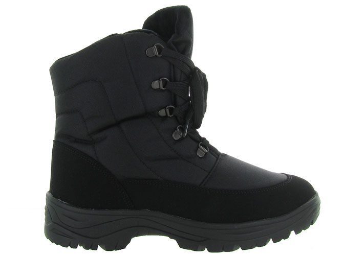 Antartica apres ski bottes fourrees 4233 oc system noir3275801_2