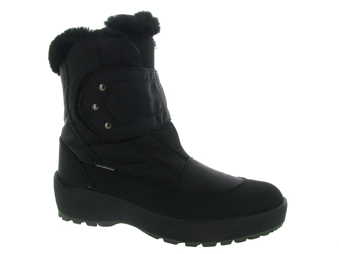 apres ski bottes fourrees -  - femme - Nylon - Noir - Antartica