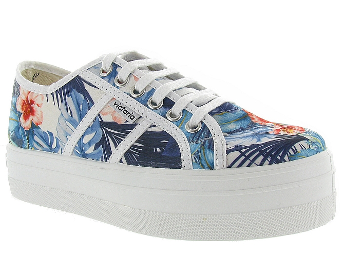 Victoria baskets et sneakers 9276 fleurs