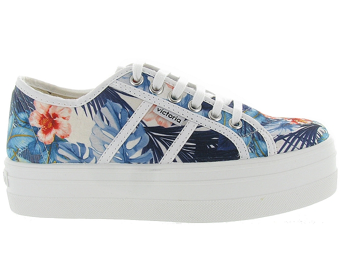 Victoria baskets et sneakers 9276 fleurs4001101_2